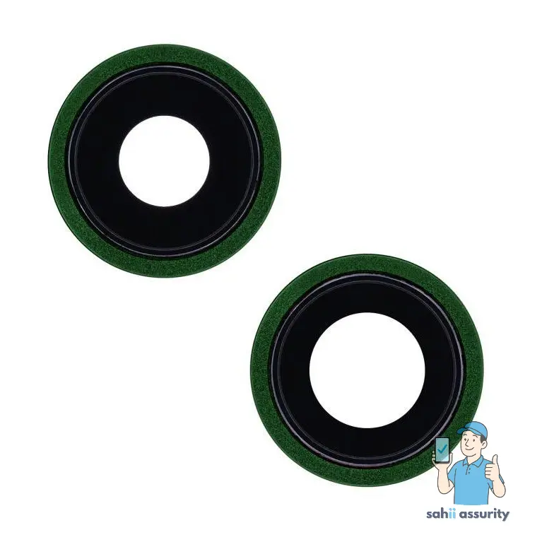 Camera Lens Glass with Frame for Apple iPhone 13 Green